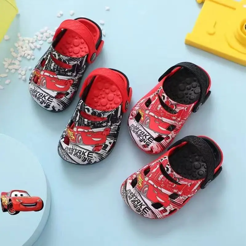 Sandali estivi per bambini Baby Boy Girl Cartoon Minnie Mouse Spiderman Cars pantofole Kids Home Indoor Toddler Sport Beach Shoes