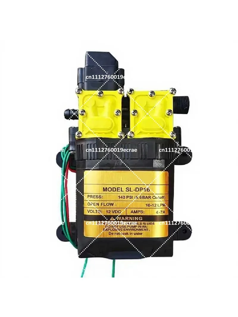 

12V Double Head Diaphragm Water Pump High Pressure Electric Sprayer for Car Wash Garden Watering