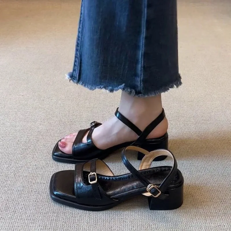 block heel strappy sandals heels square toe Block Heel Strappy Sandals Heels Square Toe Buy Now Women Golden Party Wear  Embellished Square Toe Block Heel