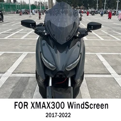 NEW MOTORCYCLE SPORT WINDSHIELD For YAMAHA XMAX300 Deflector Xmax250 XMAX 250 X-MAX300 XMAX300 Front Windshield 2017-2022
