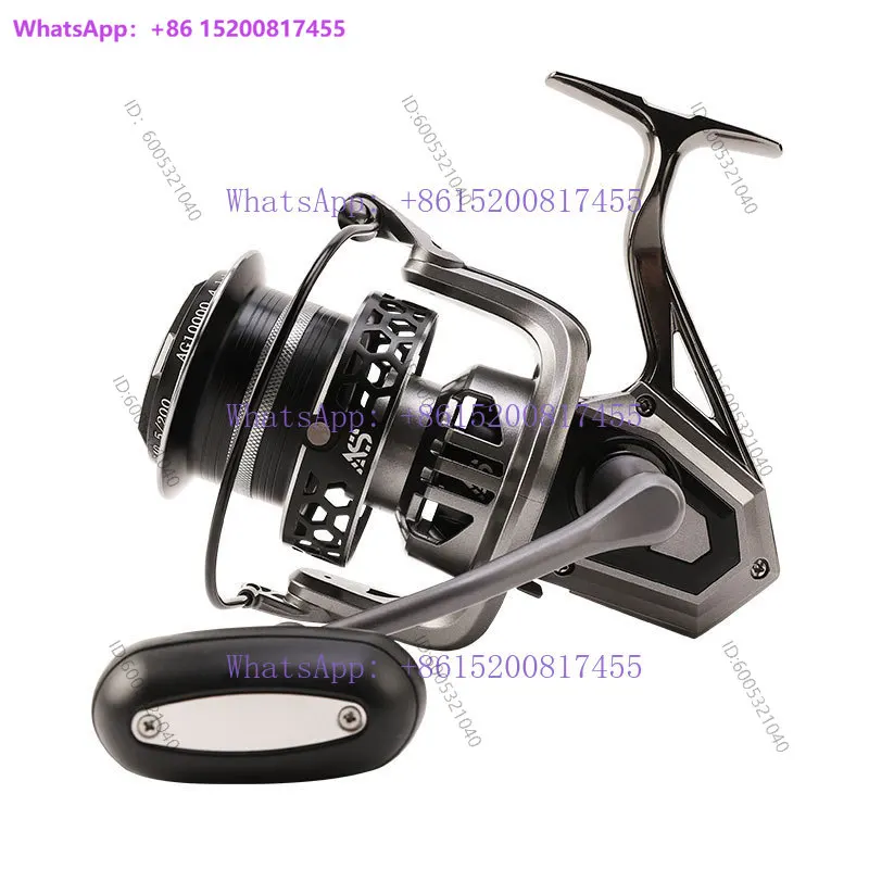 AS Fishing King Micro Spinning Wheel Full Metal Long throw/Dumb Grey AG Fishing Line/Water Drop Wheel Anchor Fish Gear