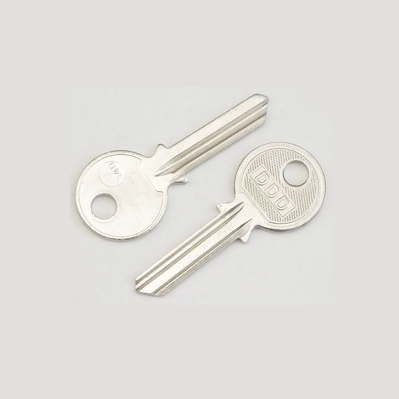 Llave en blanco para puerta de casa, suministros de cerrajero, U14D, 10 unidades por lote