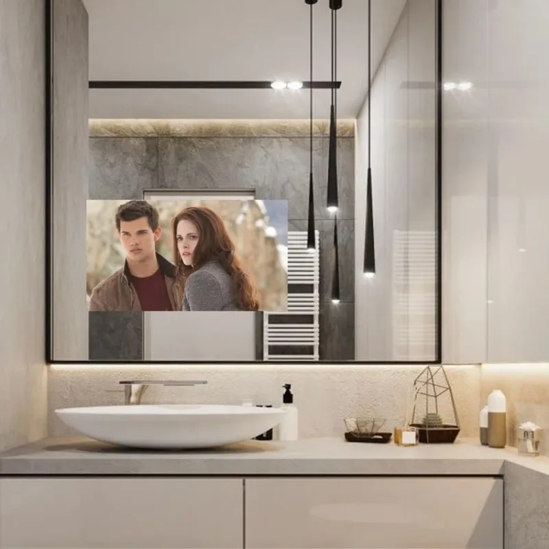 Led Magic Mirror TV Large Size smart Television lcd led light