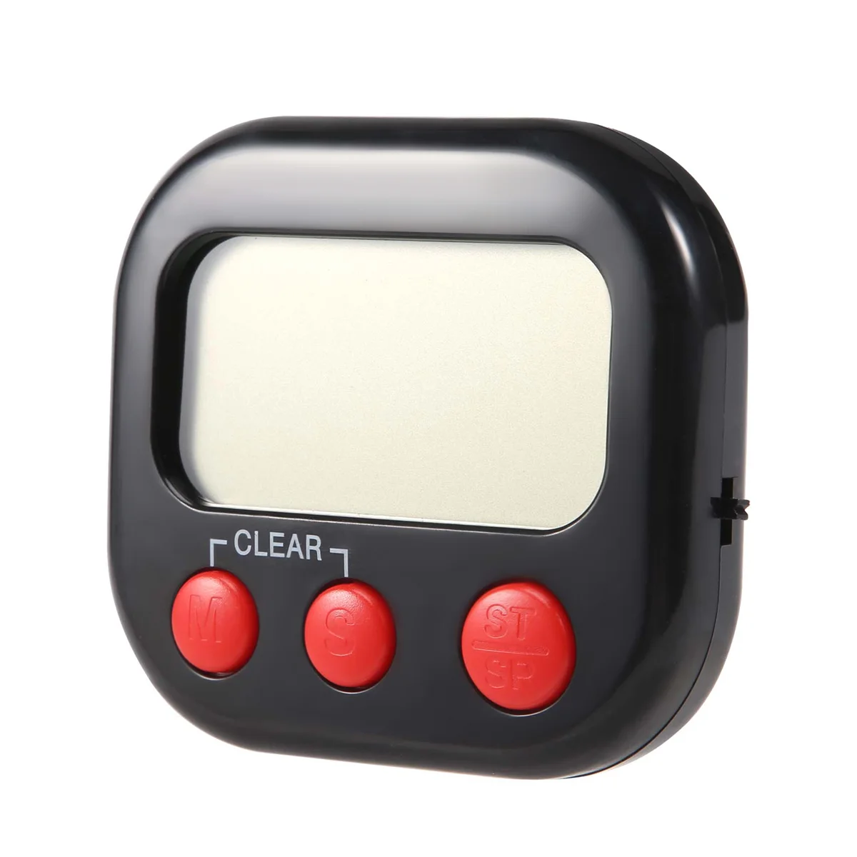 L68AKitchen Timer, Digitale Visuele Timer Magnetische Klok Stopwatch Countdown Timer, Groot LCD-scherm voor koken