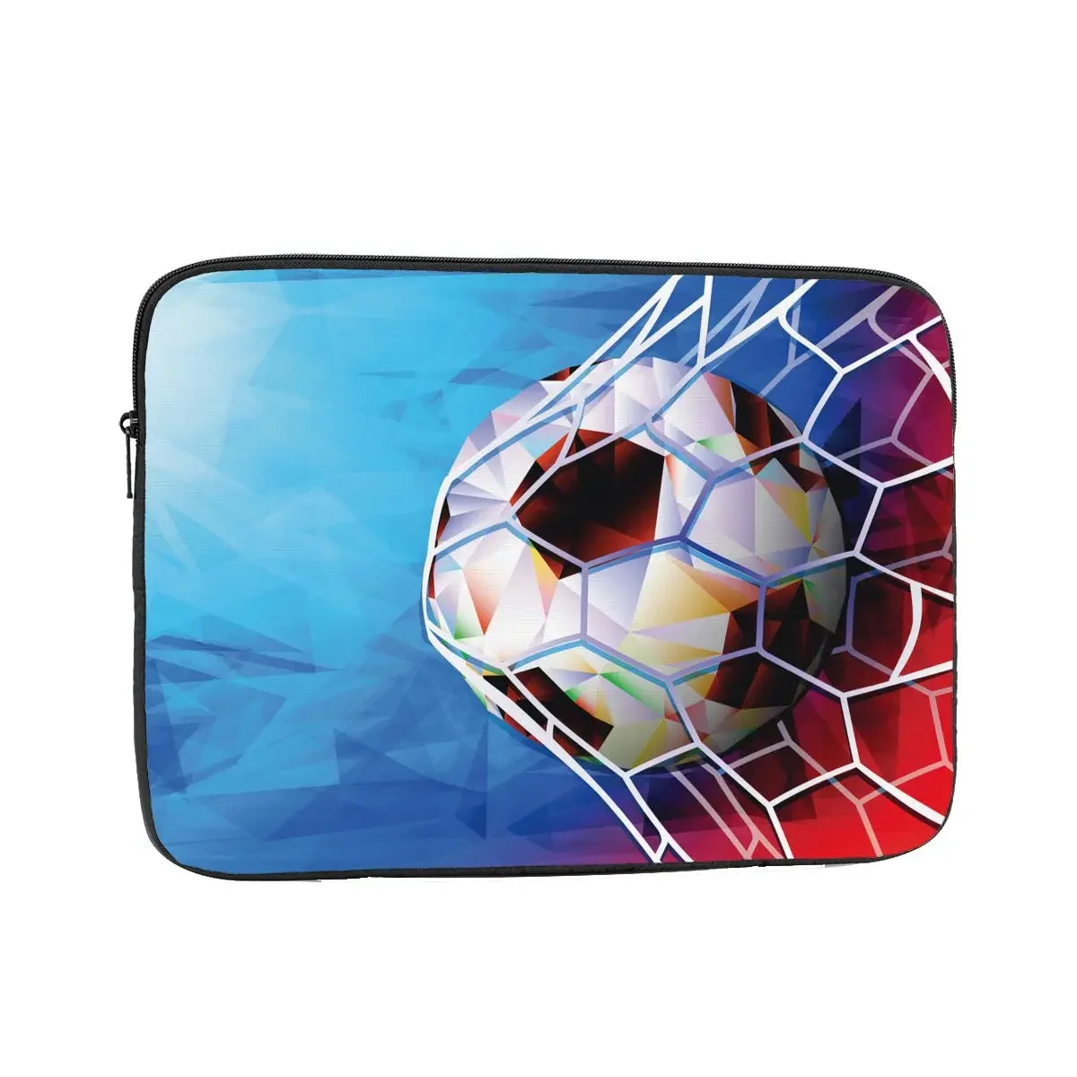 Laptop Notebook Bag Case Soccer Computer Sleeve Case Football Sports 12 13 15 17 Inch Shockproof Case Bag for Macbook Air Pro