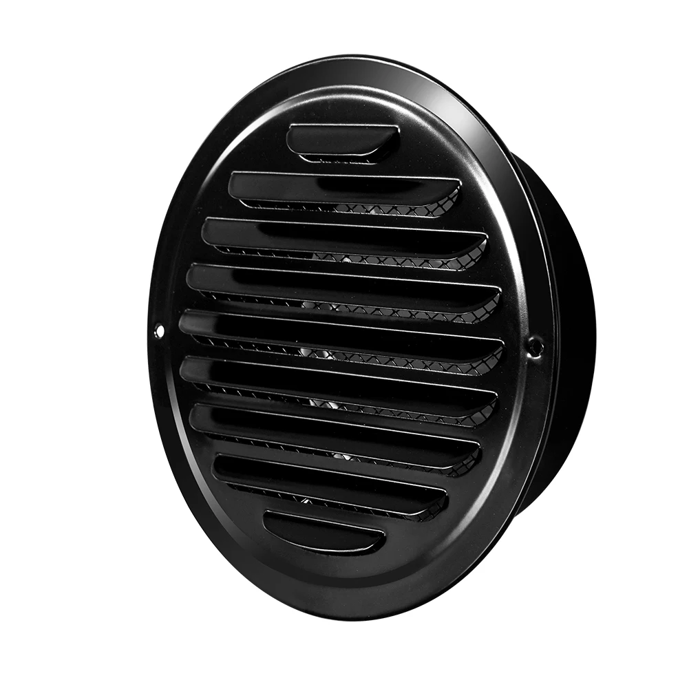 70-200mm Round Stainless Steel Vent Grille Exterior Wall Duct Ventilation Tool  Circle Air Vent Grill Covers Home Improvement