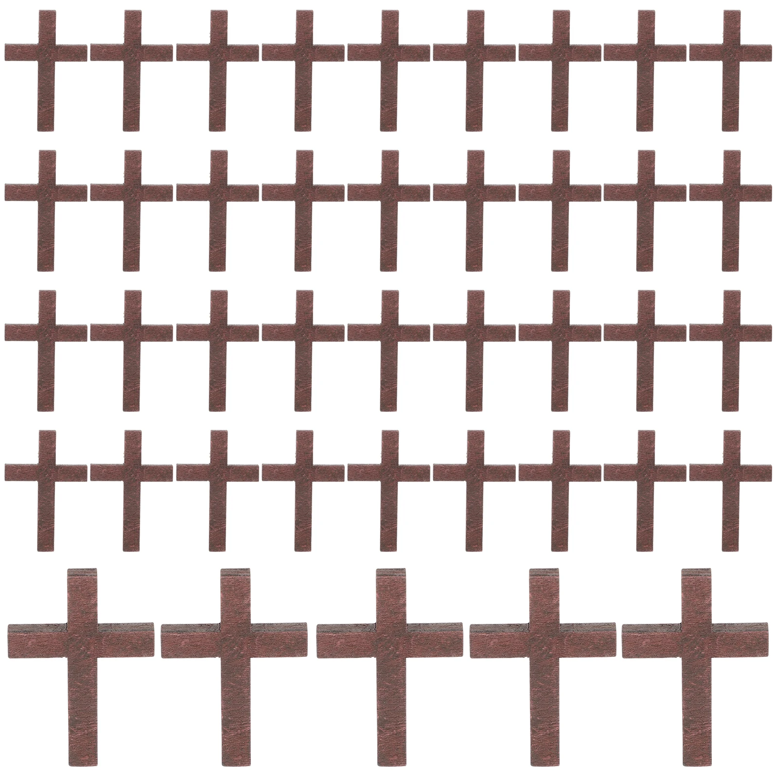 

70pcs Wooden Pendants Punk Long Jewelry Lightweight Durable Side Drilled Beads Stringing Crafts