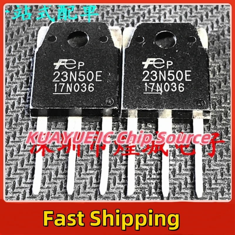 10PCS-30PCS   23N50E FMH23N50ES  TO-3P 500V 23A   Best Quality Fast Shipping