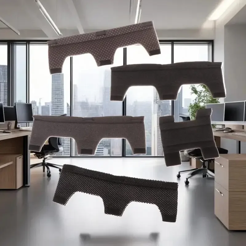 حزام عصابة رأس بوسادة هوائية باللون الرمادي والأسود، قطعة واحدة من بطانات إسفنجية للقبعة الصلبة، أداة خوذة عالمية مضادة للتعرق #6