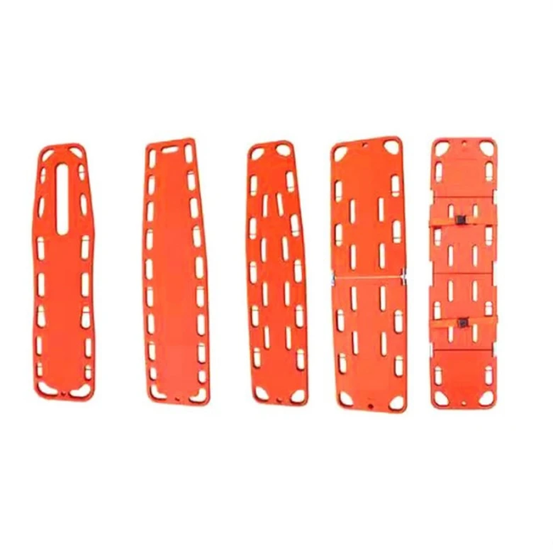 Water Hospital Medical Rescue 2 Folding Spinal Board Spine Stretchers for Patient Injured Transport