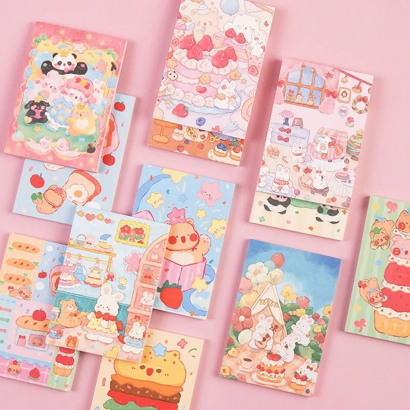 

2025 Cute Cartoon Decorative Sticky Note