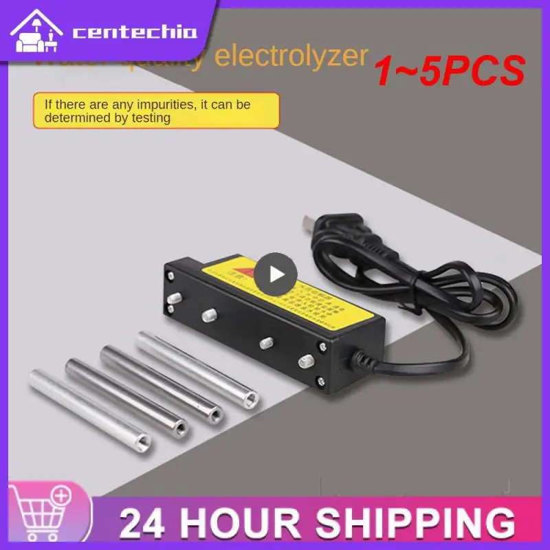 Premium Water Household Electrolyzer, Electrolysis Water Tools, Purity Level Meter, PH Testing Tool, Qualidade, 1 a 5Pcs