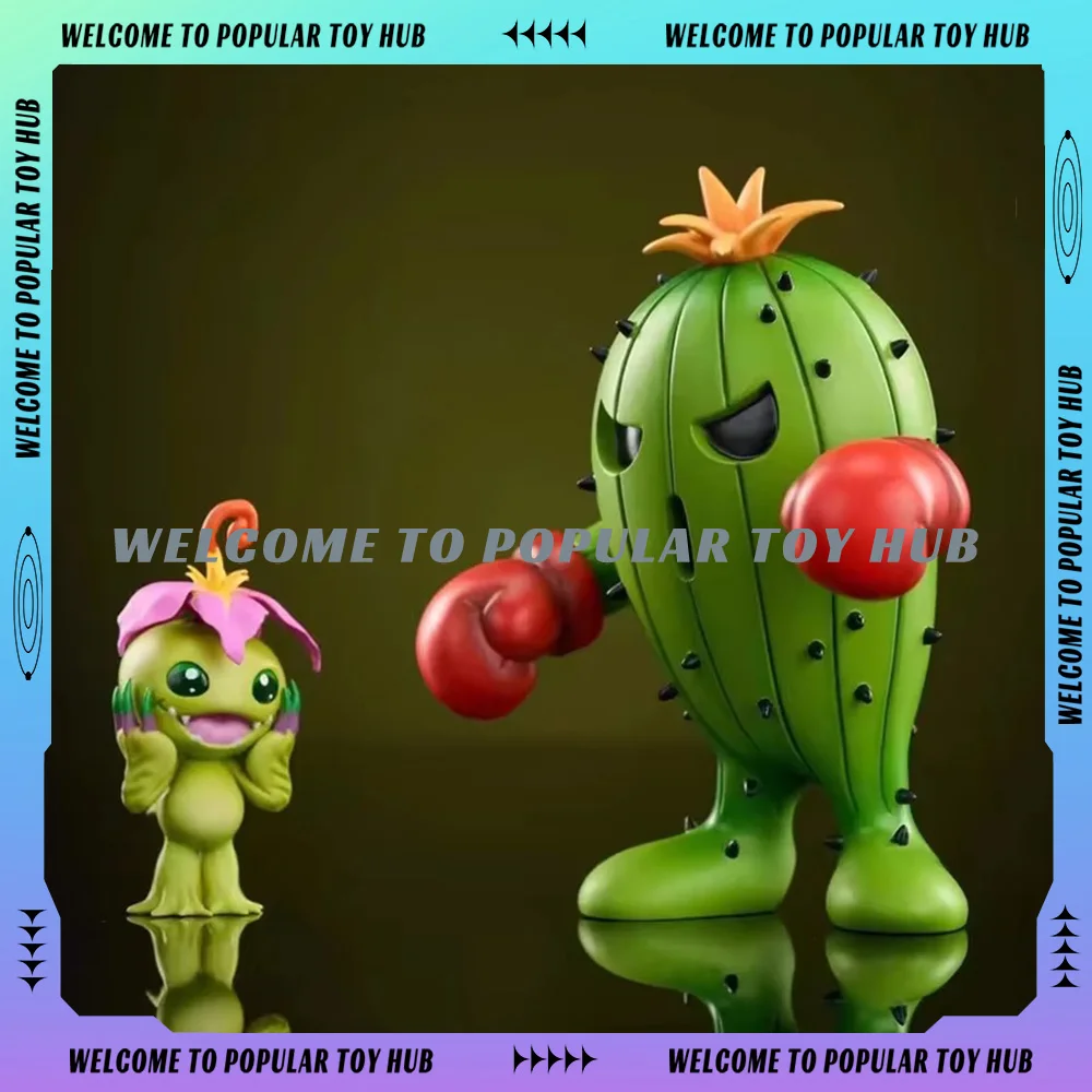 10CM Anime Digimon Adventure Togemon Action Figure Model Statue Palmon Toy Figures Figurine GK Desktop Custom Ornament Kids Gift