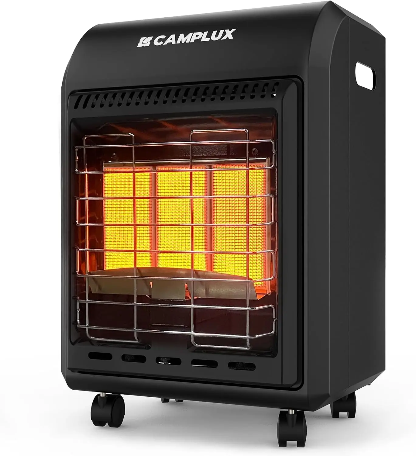 

Propane Heater, CAMPLUX Outdoor Heater Garage Heater, 6000 to 18000 BTU 3 Setting Portable Buddy Heater with ODS & Tip-over Prot