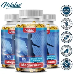 Highly Absorbable Magnesium, Relieves Leg Cramps and Muscle Tension, and Supports Muscle Function. High-quality Vitamin Formula