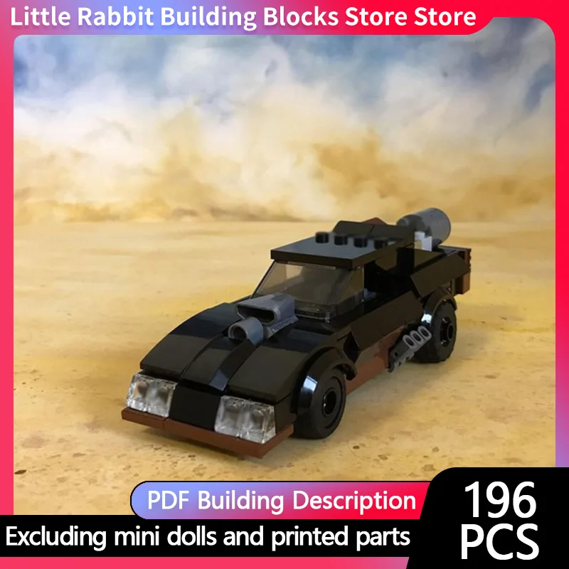 Popular Movie Model MOC Building Bricks Police Interception Vehicle Modular Technology Children Holiday Gifts Assemble Toys Suit