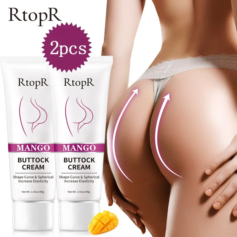 

2PCS Mango Buttock Enhancement Cream Effective Shape Hip Improves Back And Leg Pain Eliminate Printing And Firming buttock