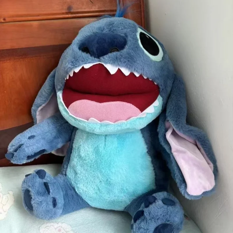 

30/40/50CM Lilo and Stitch Disney Plush Toys Kawaii Pixar Anime Cartoon Plushie Big Mouth Stich Dolls Soft Stuffed Gift for Kids