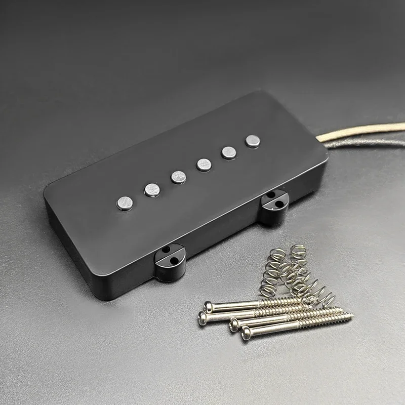 Alnico 5 Vintage Single Coil Jazz-Master Pickups JM Pickup 6 String Electric Gutiar Pickup N-8.1K B-8.8K Black