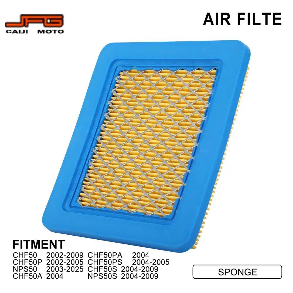 Motorcycle Air Filter For HONDA CHF50 CHF50PA CHF50P CHF50PS NPS50 CHF50S CHF50A NPS50S Electric Dirt Bike SPONGE