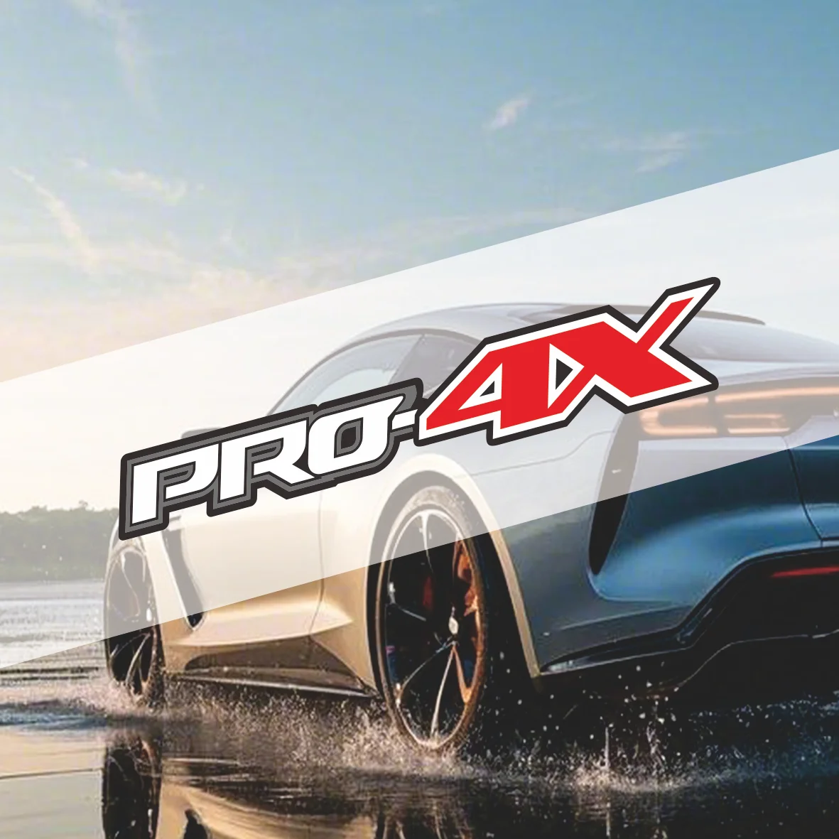 2 قطعة شارات جانبية لصندوق السيارة الخلفي - مناسبة مخصصة لنيسان تيتان فرونتير Pro-4X بيك اب، 4x4 على الطرق الوعرة شاحنة الفينيل ملصقات ديكور لتزيين الغرف