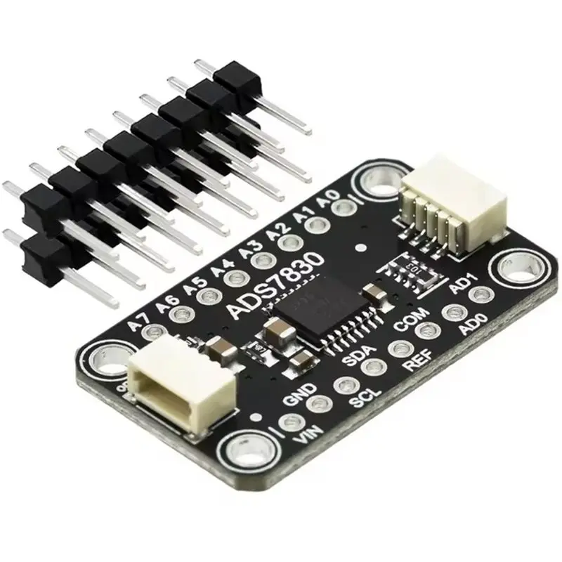 【VALUE MONEY】Qwiic Multi-Channel For IIC 8-Channel 8-Bit ADC ADS7830 Analog-To-Digital Converter Module Sensor Data Acquisition