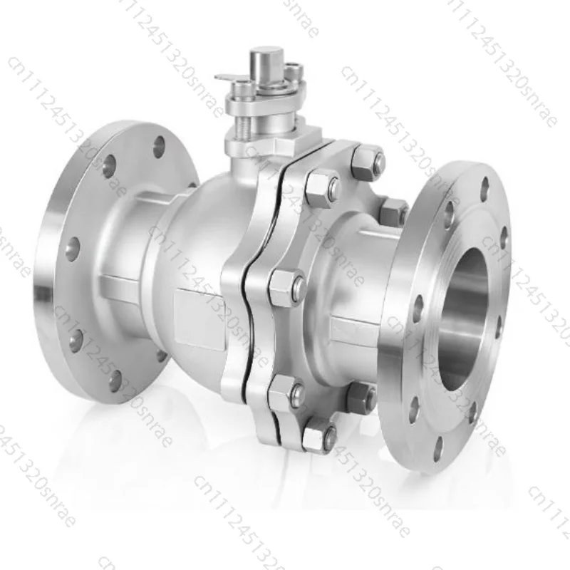 

304 Stainless Steel Flange Ball Valve Q41F - 16P High Temperature Pressure Resistant Fluorine Seal Manual Flange Ball Valve