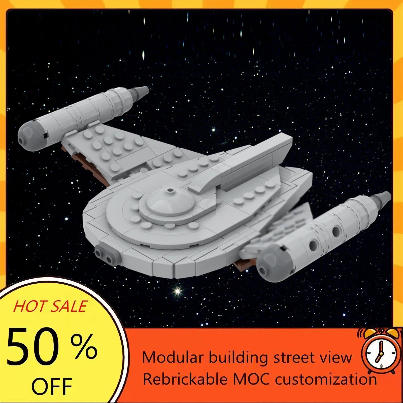 

Набор для сборки космического корабля из 274 деталей, популярная модель по мотивам фильма «Звездные войны», модульный конструктор, технологичный подарок, игрушка для детей на праздники