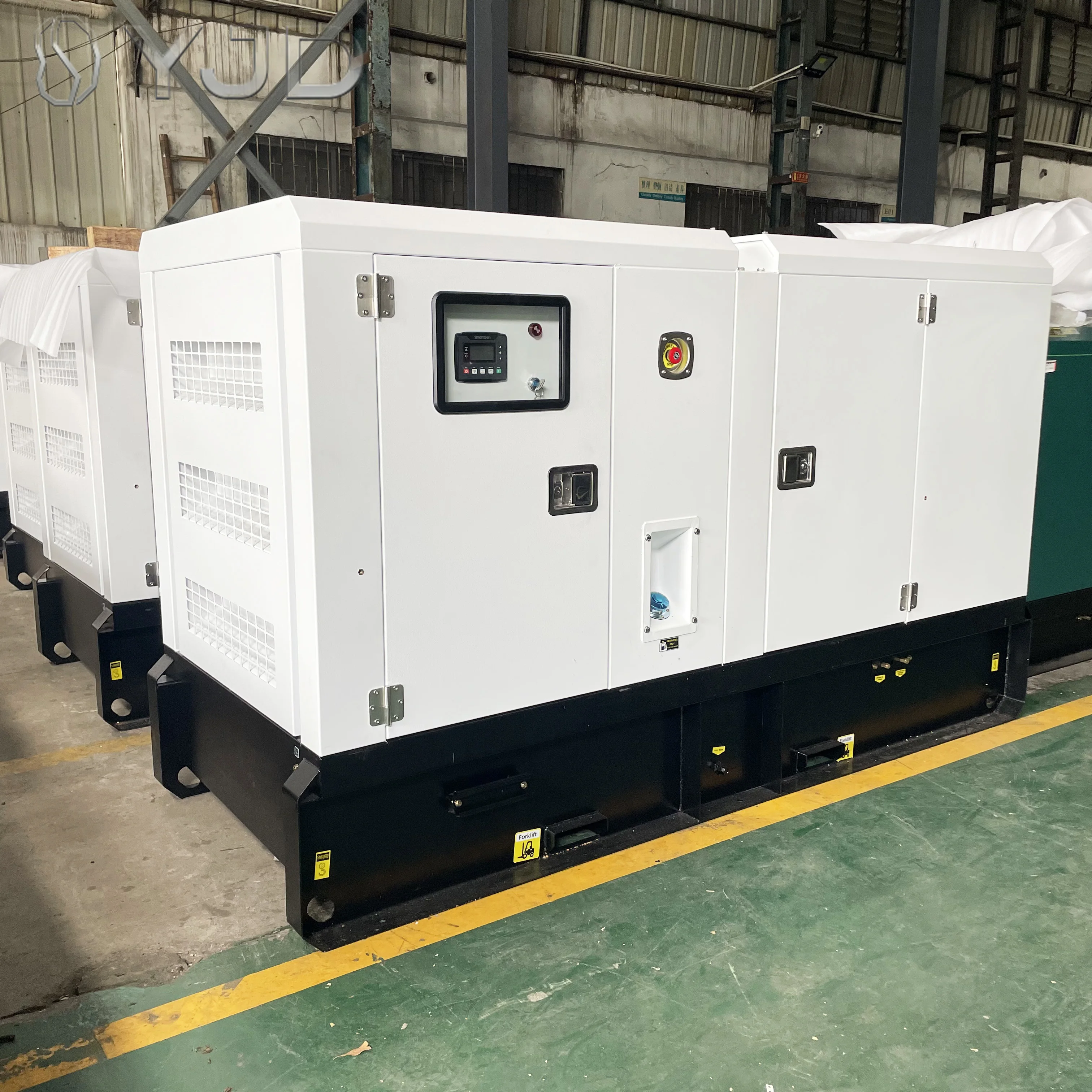 Silencieux Générateur Diesel Industrial Commercial Use With Soundproof Canopy 100KVA 80KW Dyanmo