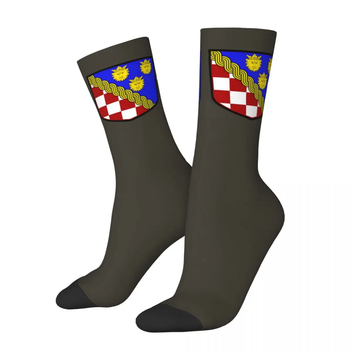 Croatian Crest But You Want To Dalmatia Hrvatska Grb Dalmacija Kawaii Socks Sports Cartoon Pattern Socks