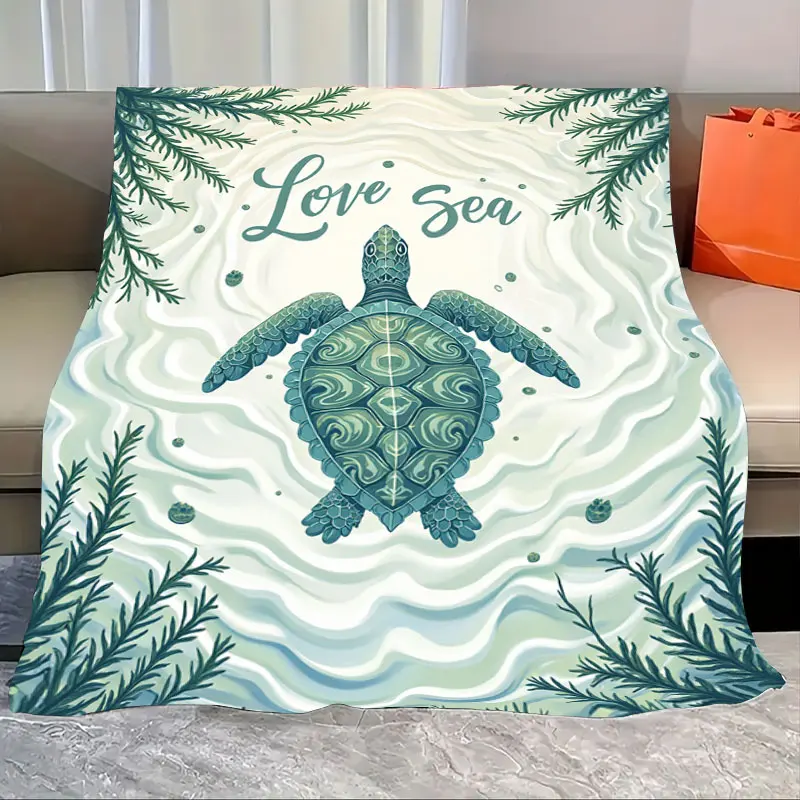 Turtle Throw Blanket Review: The Perfect Coastal Comfort for Cold Nights and Lazy Sundays