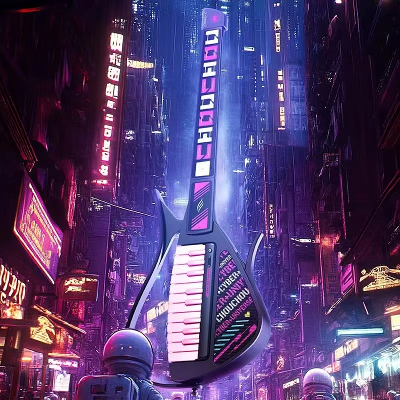 Guitarra sin cuerdas Zero Basic eléctrica