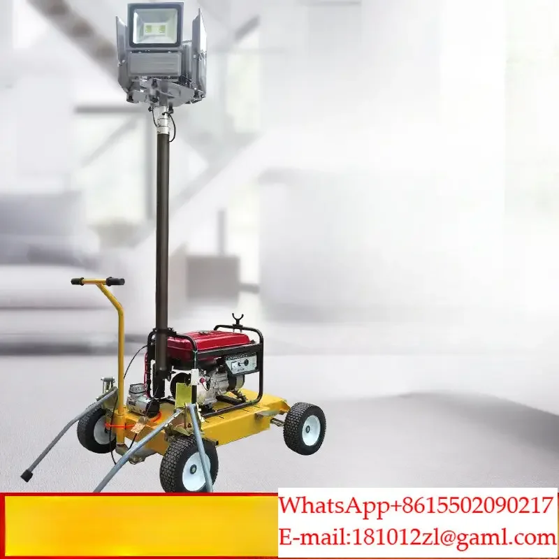 Mobile Lighting Lighthouse Fire Emergency Rescue Diesel Generator Remote Control Lifting LED Lighting Car