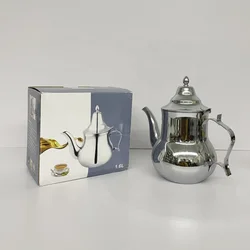 Water Kettle Stainless Steel Tea Maker 0.8 L 1.2L Moroccan Teapot Induction