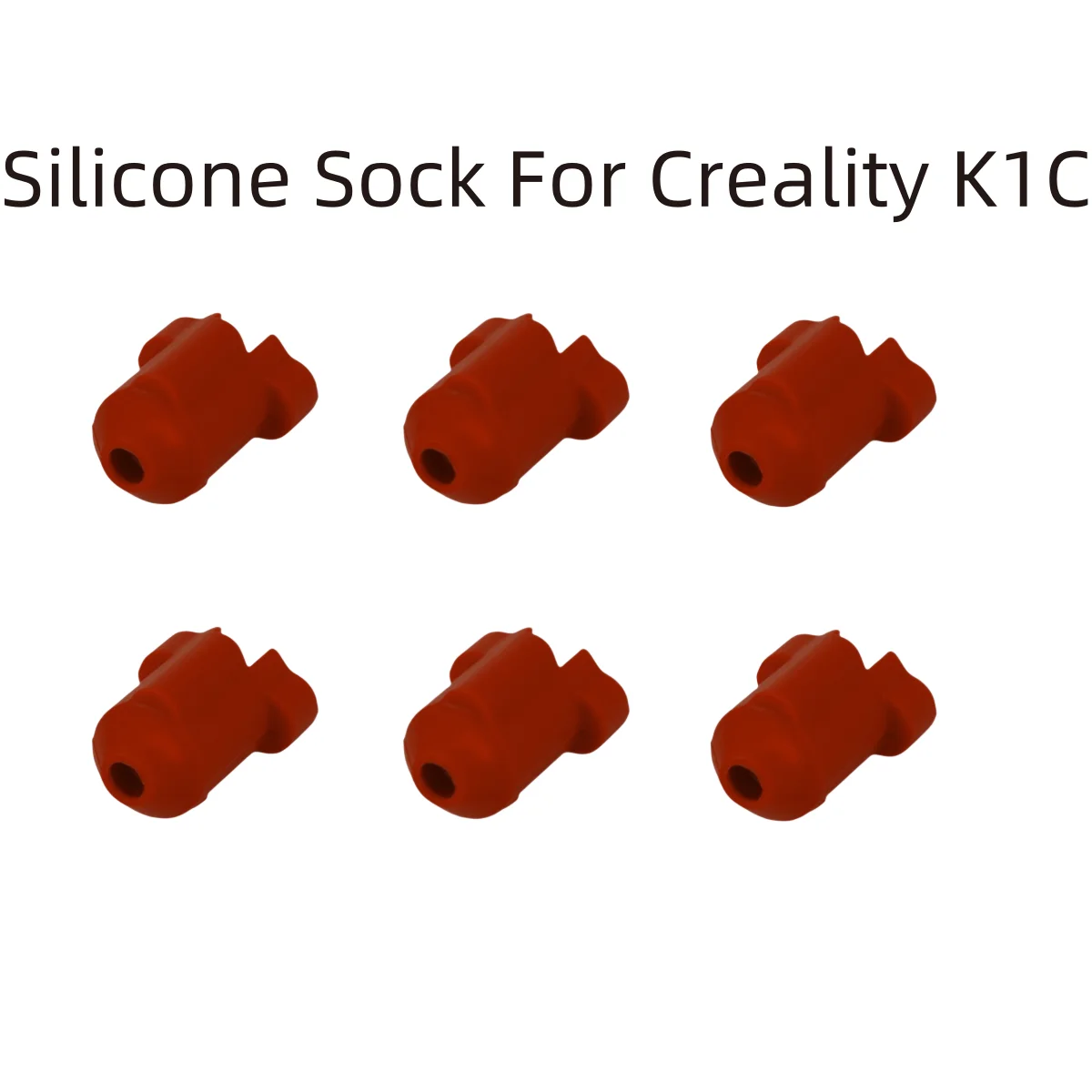 For Creality K1C Silicone Sleeve For Heat Insulation Case Ceramic Heat Cover Black Red Silicone Sock