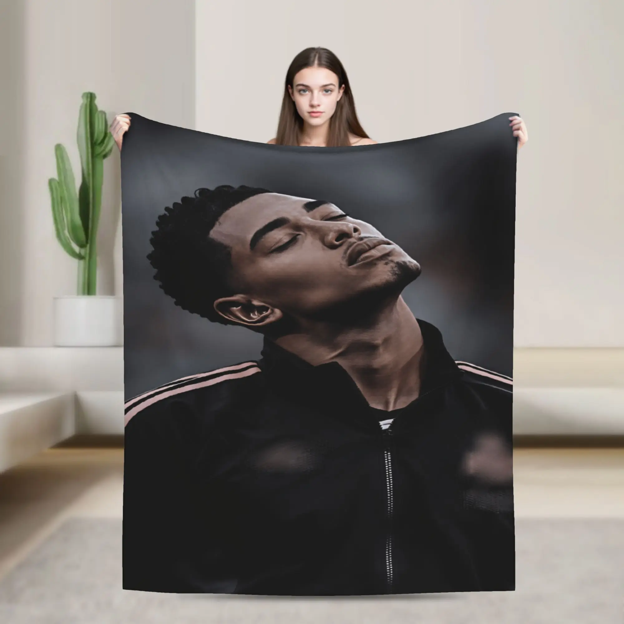 Football J-Jude B-Bellinghams Flannel Blanket Kids Adults  Super Soft Bedding Throws Winter Bedroom Bedspread Sofa Bed Cover