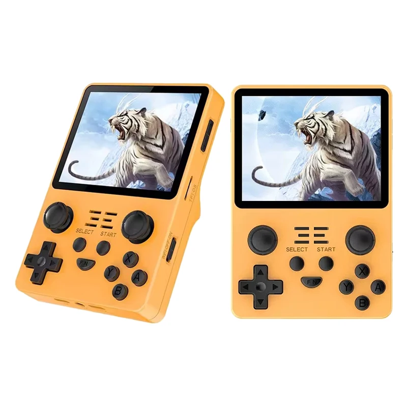 

Портативная игровая консоль RGB20S с 3,5-дюймовым экраном, ретро-игровая приставка с более чем 25000 играми, игровая консоль, подарок на Рождество