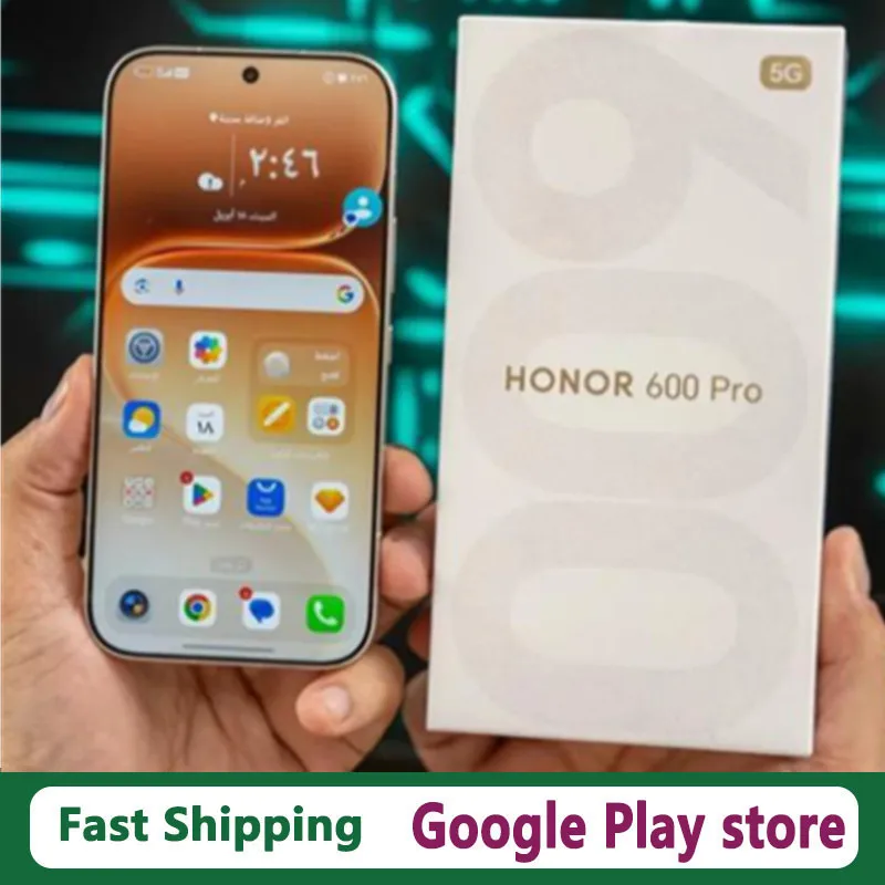 In Stock Honor 600 Pro Smart Phone 200.0MP Camera 8000mAh Battery IP69 Waterproof 80W Charge Dimensity 8550 Elite 6.57" AMOLED