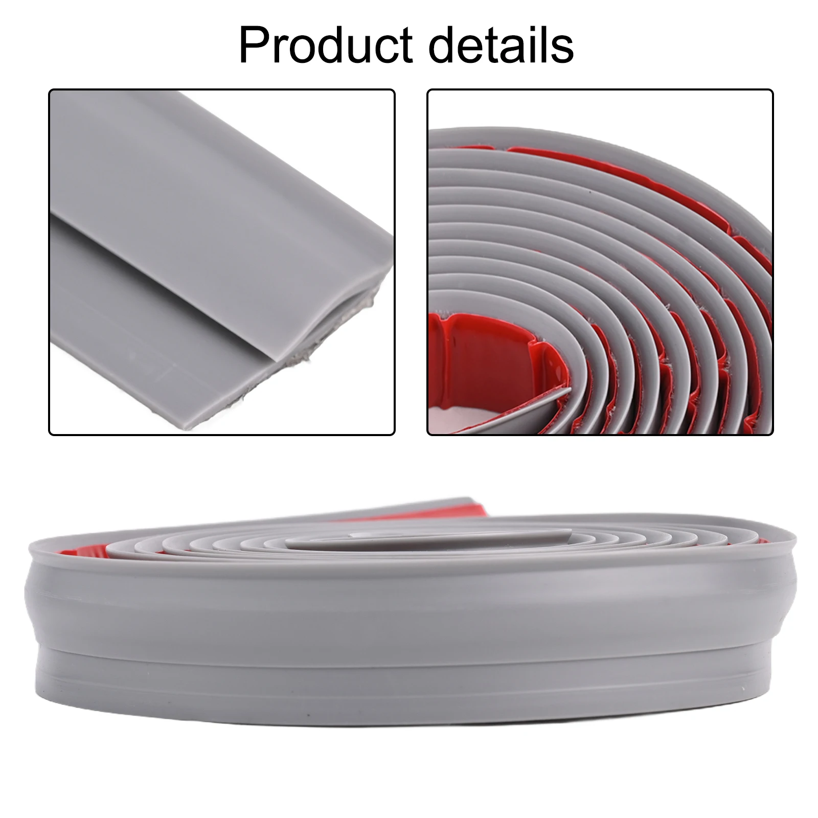 

3 Meters 3cm Floor Transition Strip High quality TPE Material Enhanced Safety Eliminate Raised Portions Hallways Entryways