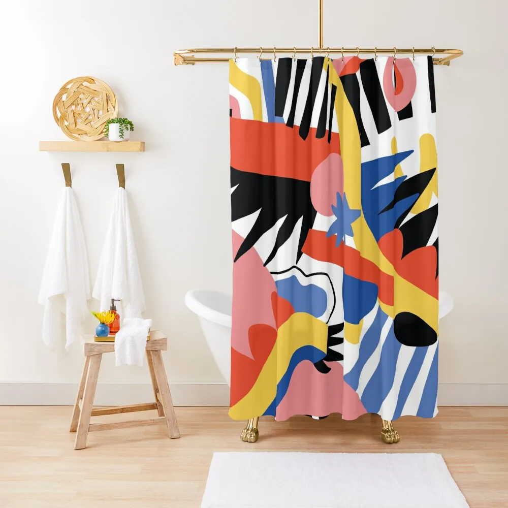 

Hysterical Shower Curtain Waterproof Bath And Anti-Mold Shower Waterproof For Shower Toilet Accessories Bathroom Curtain