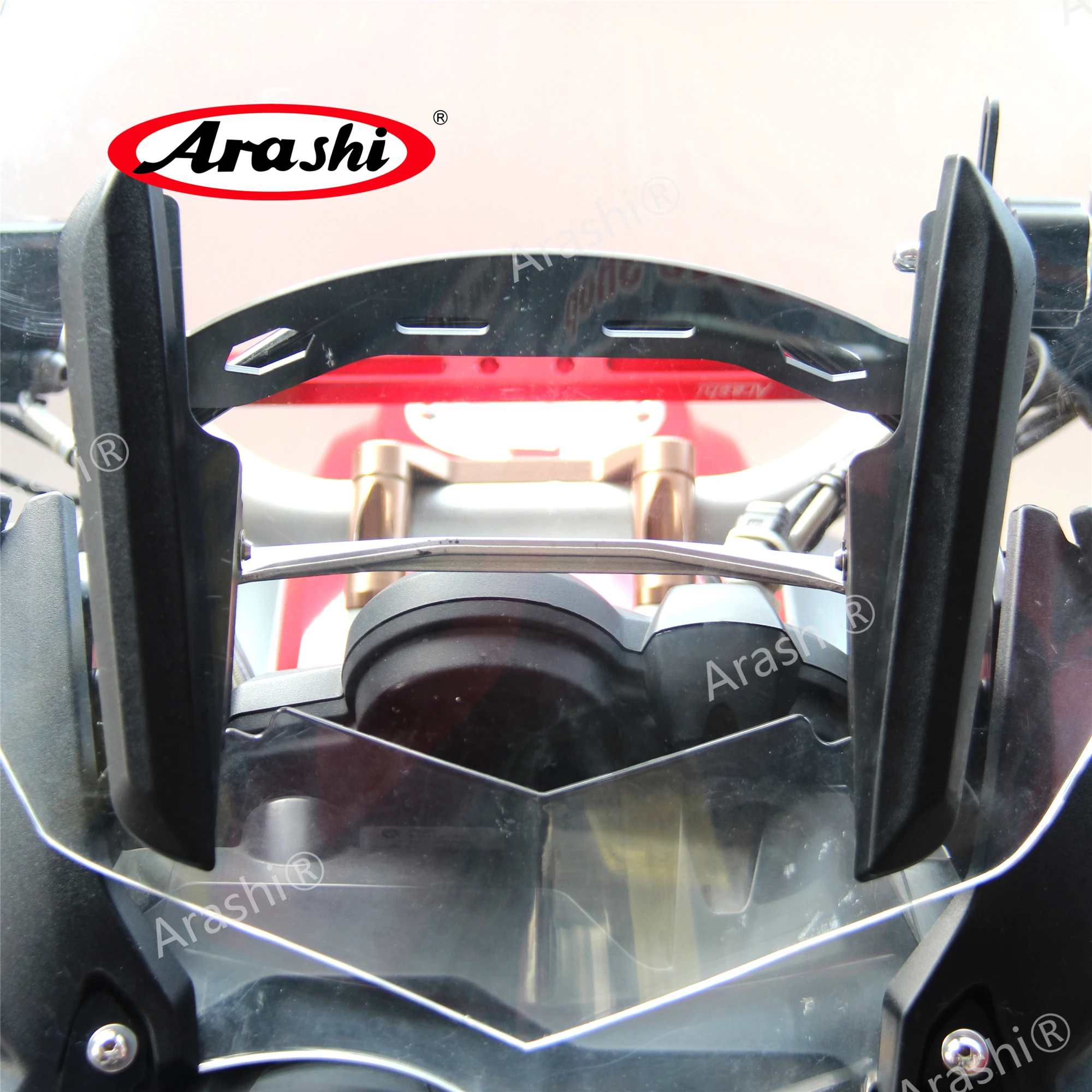 Arashi For BMW R1200GS 2013 - 2018 Windscreen Bracket Mount Reinforced Adjustable Windshield Holder R1200 GS R 1200 GS 2014 2015