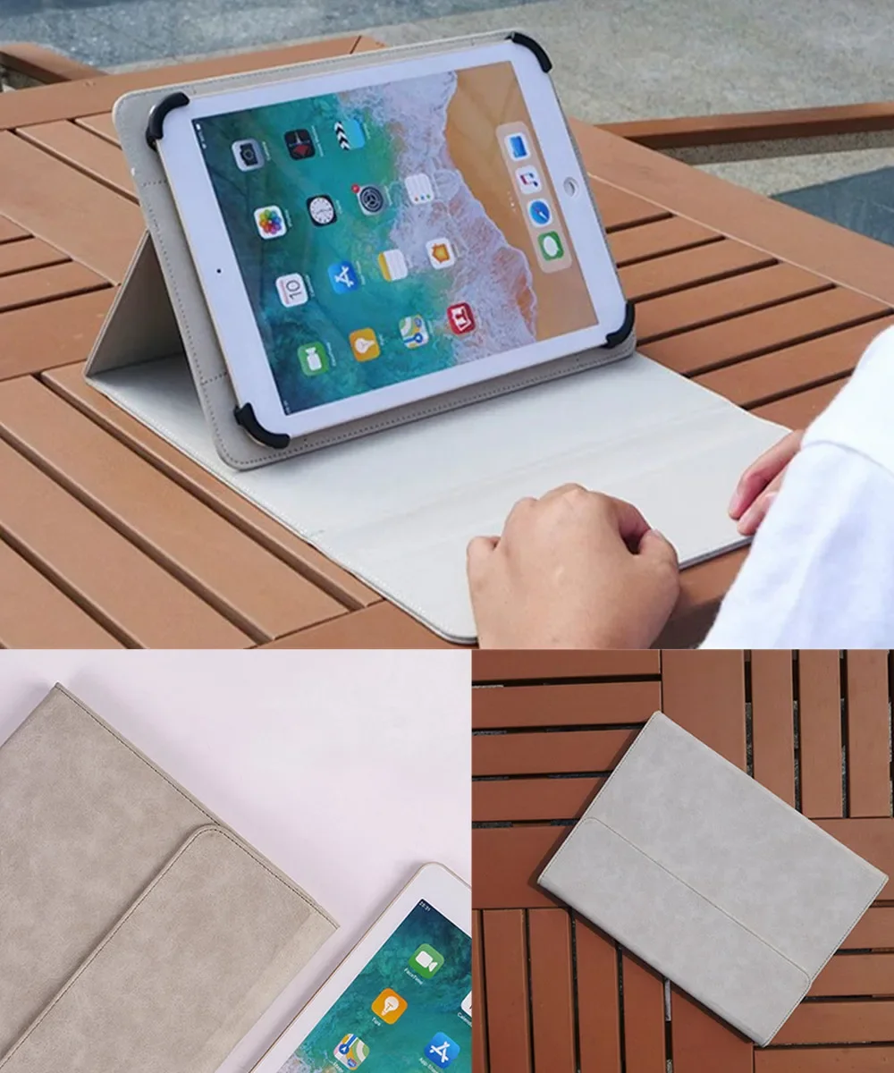 13\'\' Universal Tablet Cover for IPad Pro 12.9 Galaxy Tab S7 S8 Plus Fe Surface Pro 7 8 9 10 11 for 10-13 Inch Pu Leather Case