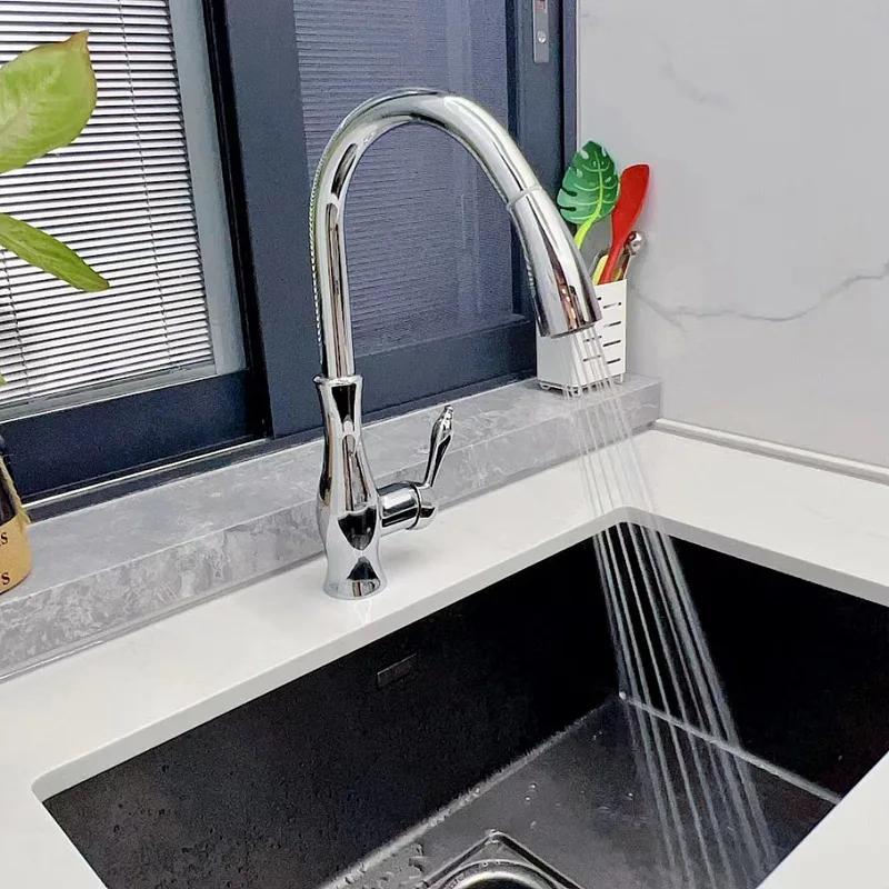 Imagem -03 - Wepick-smart Touch Kitchen Faucet Funções Pulverizador Pull-down Torneira Misturadora Quente e Fria Ouro Escovado