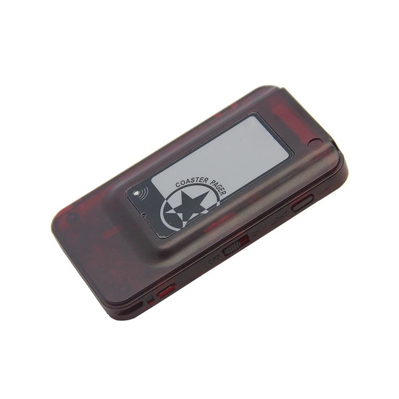 Wireless Queue Calling Customer Service Waiter Buzzer Coaster Pager System