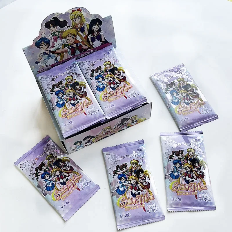 

30pack Sailor Moon Collection Card 31th Anniversary Eternal Crystal Series Tcg Anime Tsukino Usagi Girl Party Supplies Toy Gift