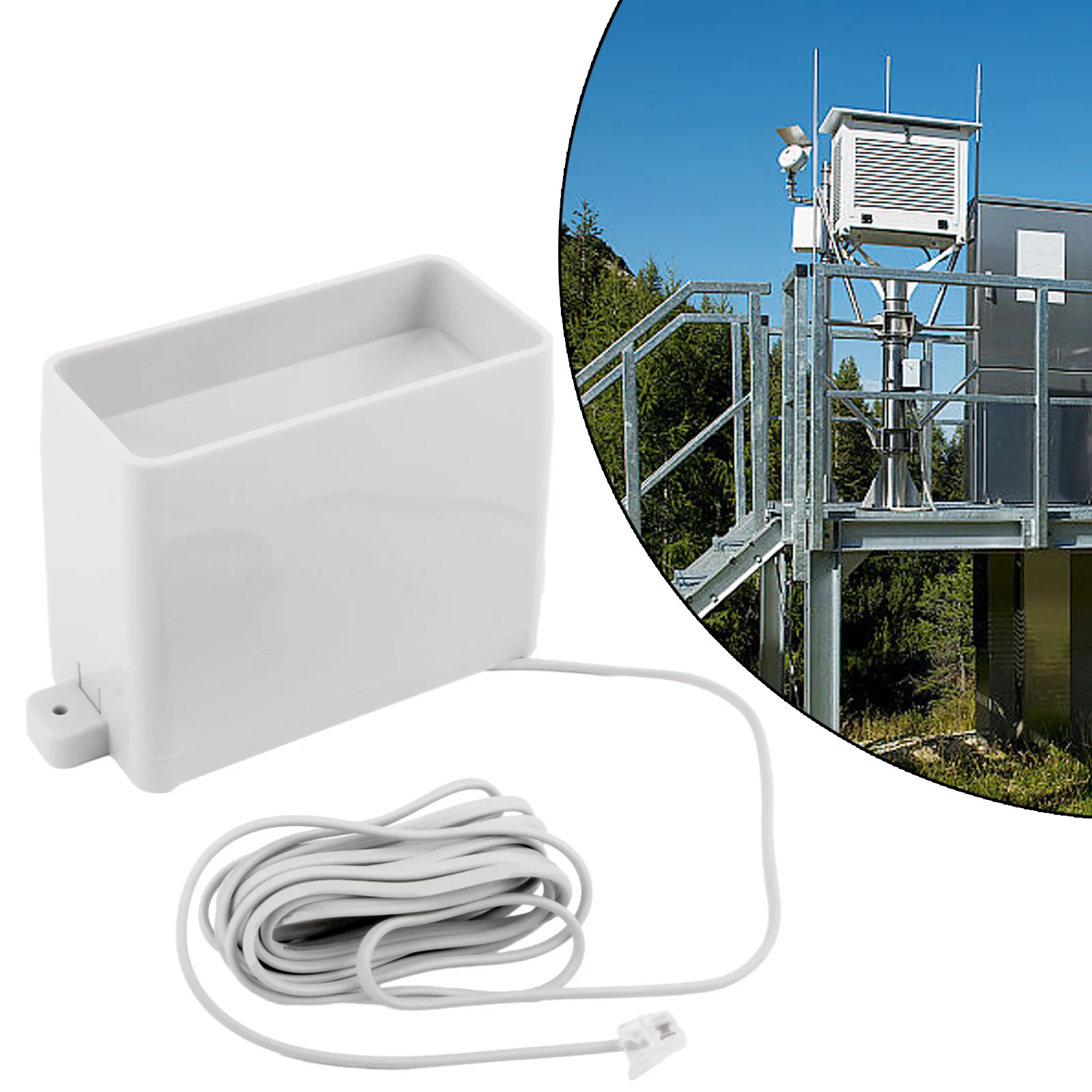Component Rain Gauge for Weather Station Accurate Rain Measurement with 0 3mm Pulse Output Essential Accessory