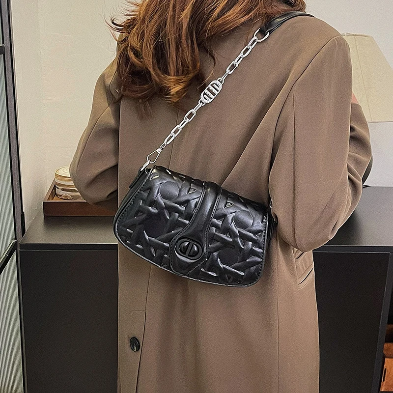 

Classic Popular Ladies Shoulder Bag Leather Crossbody Handbags Tote Messenger Women Luxury Brand Famous Designer Elegant