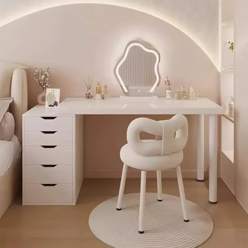 for Makeup Table Dresser Integrated 2025 New Girls Bedroom Computer Desk with Drawers Simple Work Station