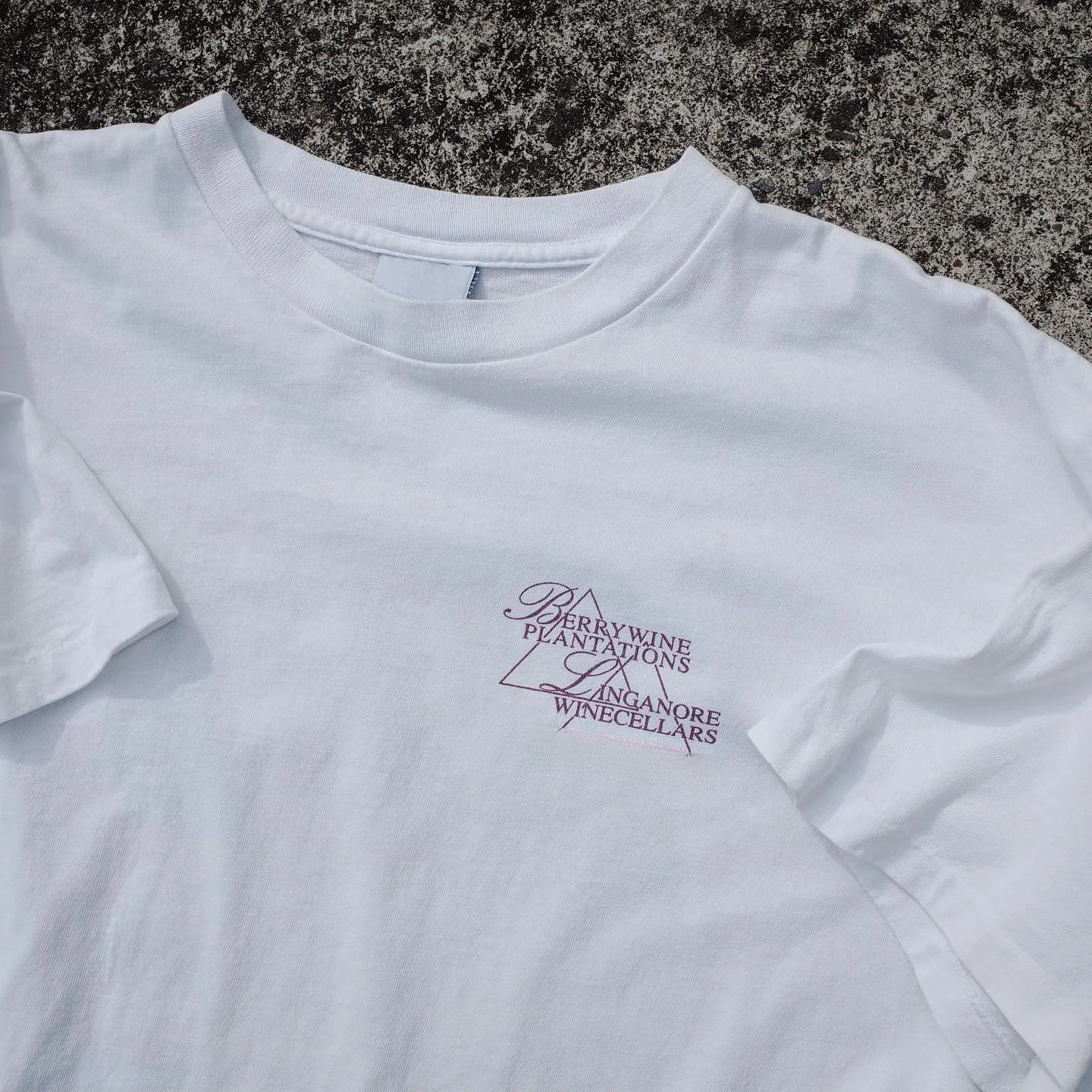 American Retro Landscape Illustration T-Shirt Unisex Summer Wine Bottle Slogan Breathable Cotton round Neck Short Sleeve