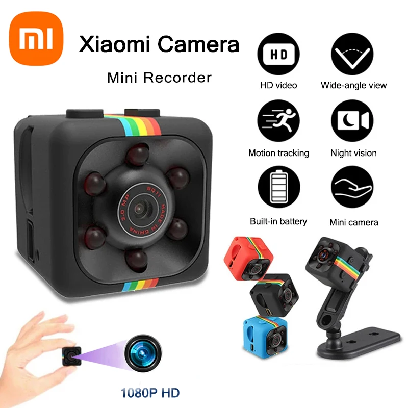 Xiaomi-minicámara Full HD 1080P, videocámara deportiva portátil, protección de vídeo, vigilancia remota, Monitor inteligente para el hogar